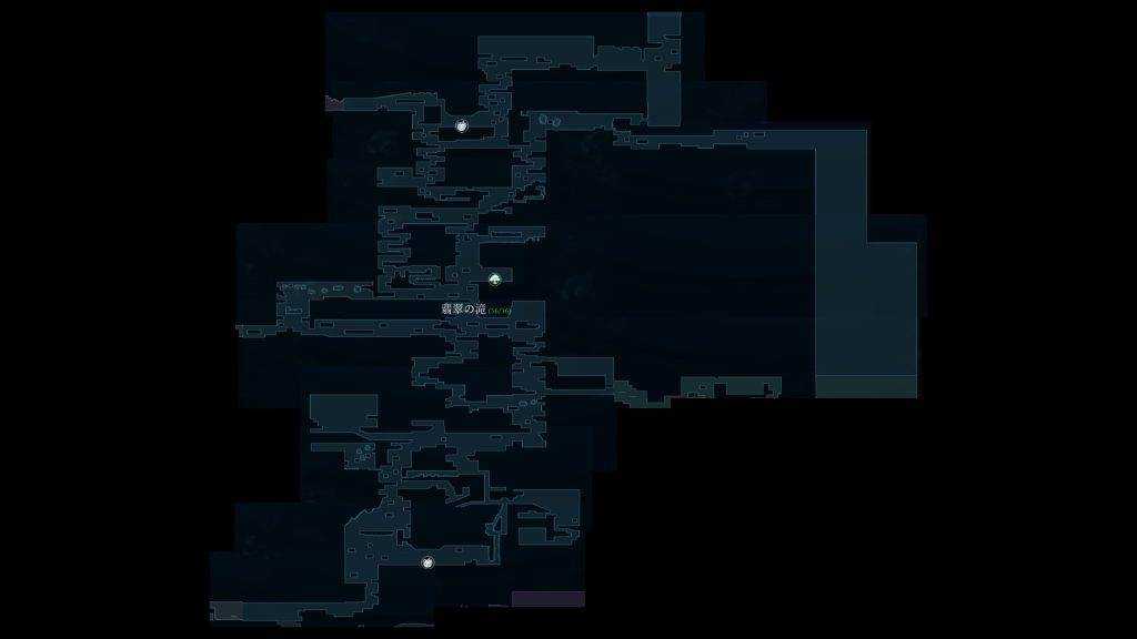 アフターイメージの翡翠の滝のマップ全域の画像