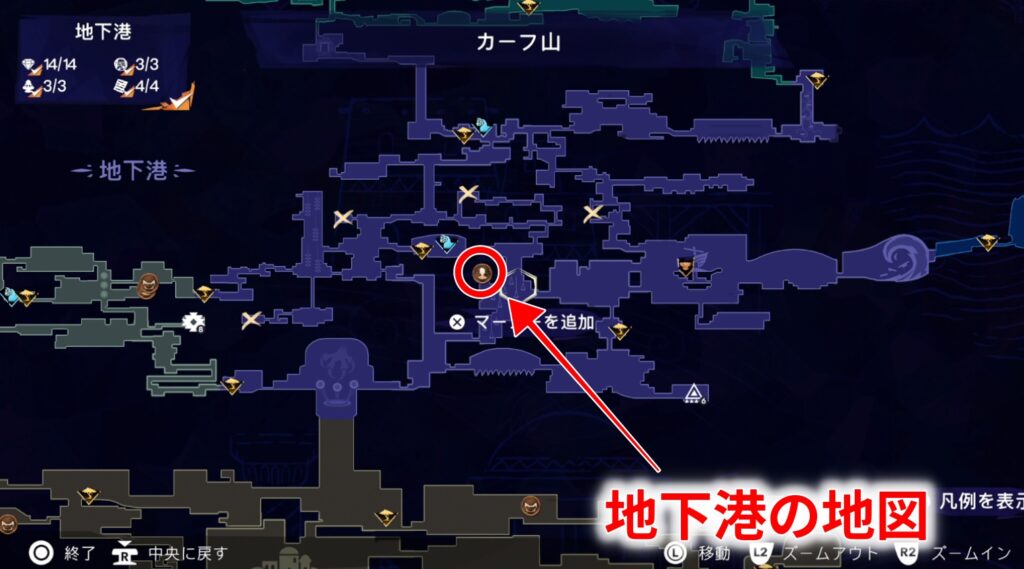 プリンスオブペルシャの地図の場所