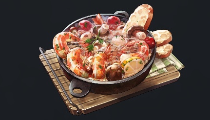 データベース＿料理＿エビとキノコのアヒージョ