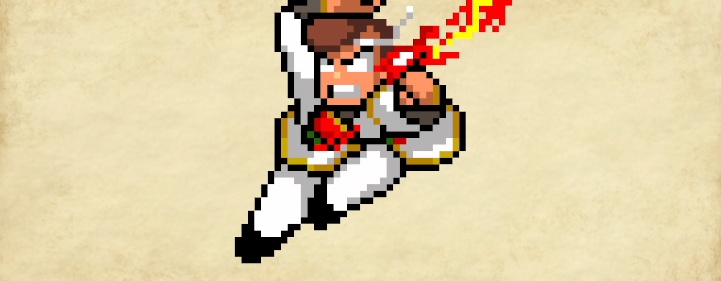 必殺技＿爆撃キック