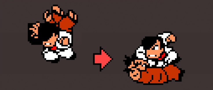 必殺技＿頭掴み